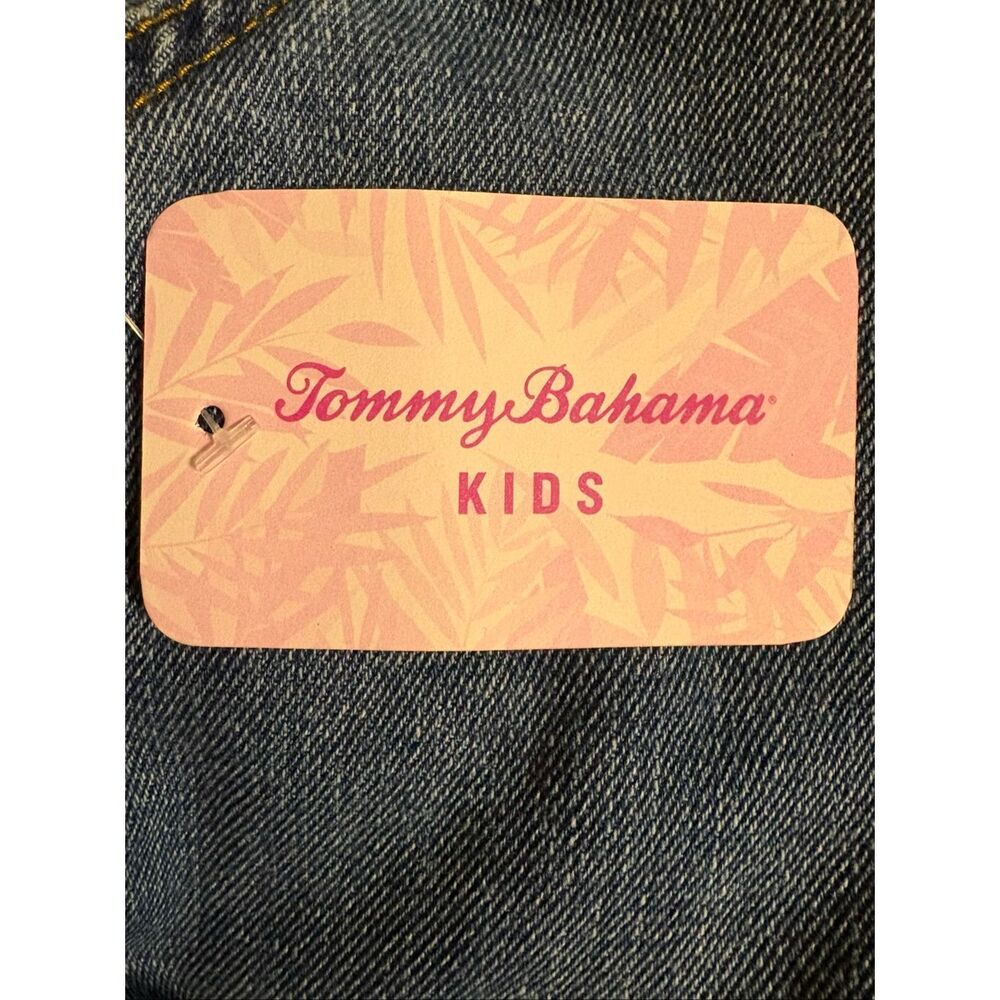 Tommy Bahama Distressed Denim Jacket NWT - Picture 7 of 7